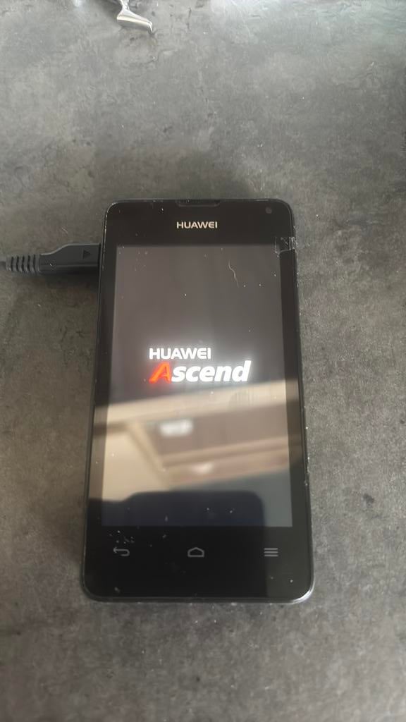 Huawei niet werkend, Telecommunicatie, Mobiele telefoons | Huawei, Ophalen of Verzenden, Zo goed als nieuw, Zwart