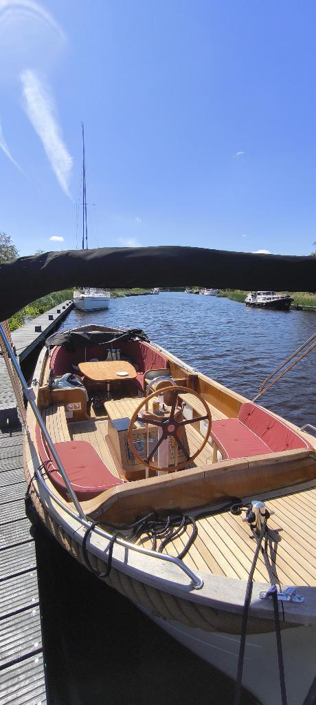 Prachtige 8m sloep | boegschroef | veel ruimte – instapklaar, Watersport en Boten, Ophalen, Gebruikt, Binnenboordmotor, 6 meter of meer