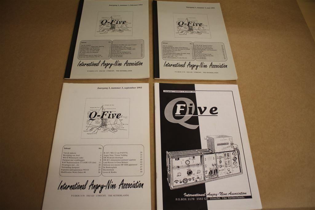 Q Five - 2e Jaargang 1993 [zendamateurs] !!, Ophalen of Verzenden, Zo goed als nieuw, Bouwkunde