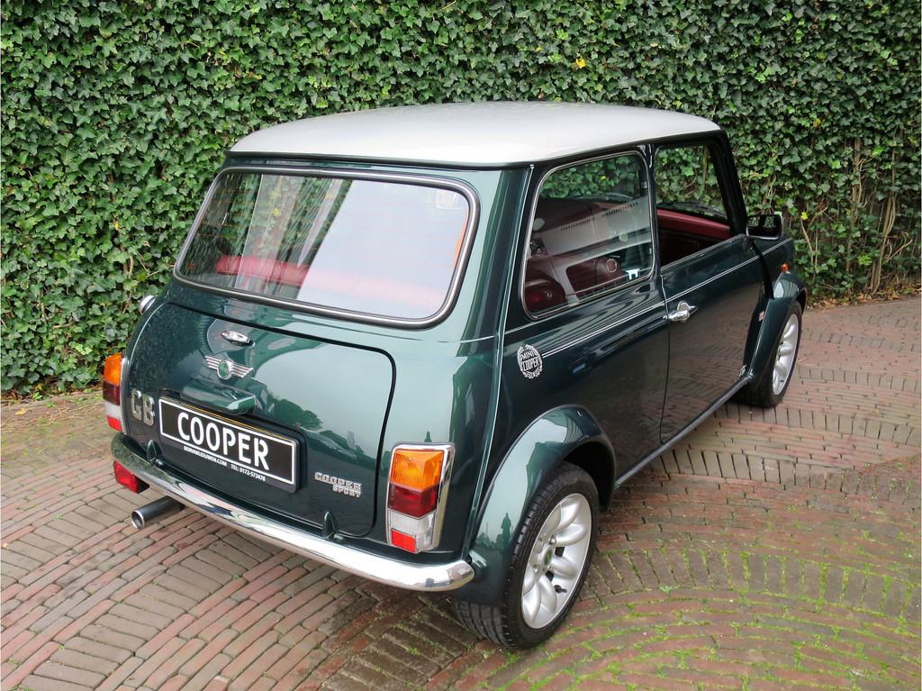 MINI Cooper Sport 1.3 MPI met leder interieur, houten dash e, Auto's, Voorwielaandrijving, 12 maanden, 15 km/l, 63 pk