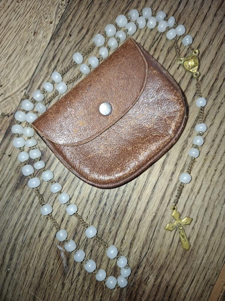 oude witte stenen paternoster, begin 1900, Ophalen of Verzenden