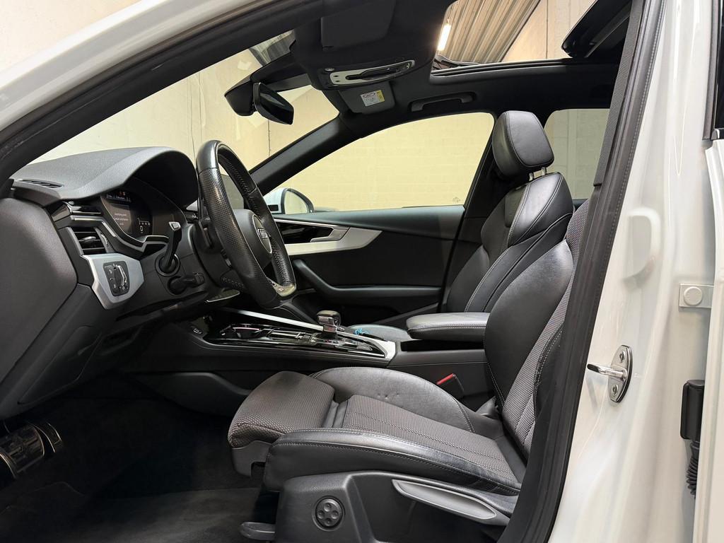 Audi A4 Avant 35 TFSI S LINE - AUTOMAAT - SCHUIFDAK - VIRTUA, Gebruikt, Wit, Geïmporteerd, 750 kg