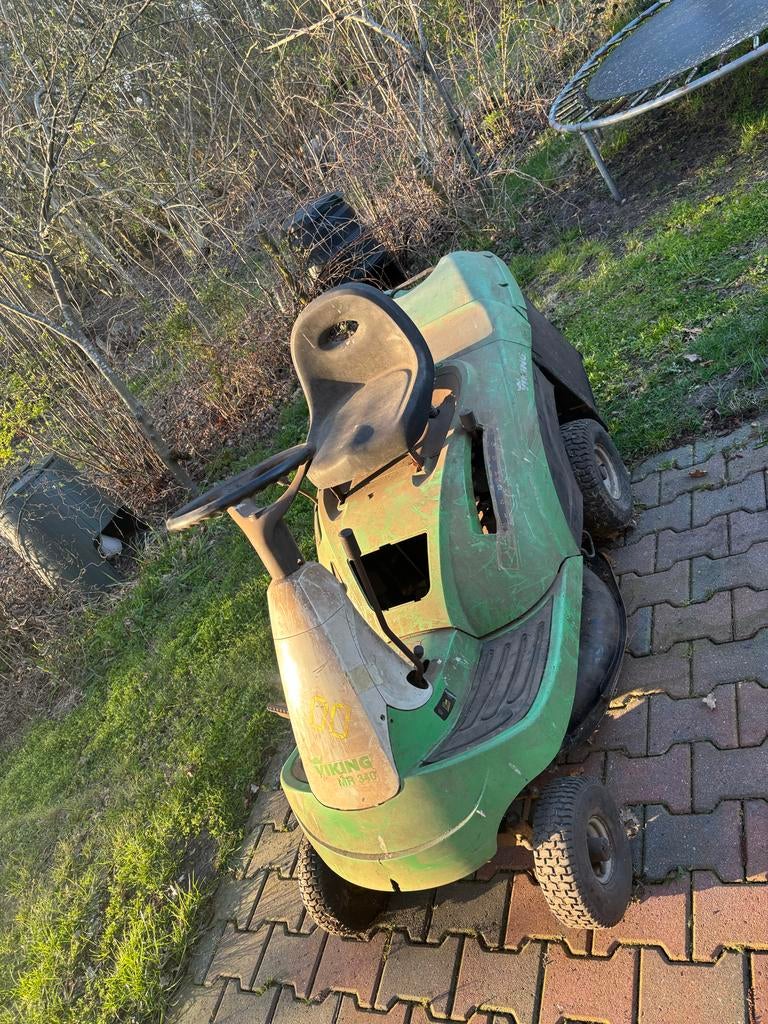 Viking MR 340 Zitmaaier -Briggs & Stratton gazonmaaier, Ophalen, Gebruikt, Opvangbak, 90 tot 120 cm