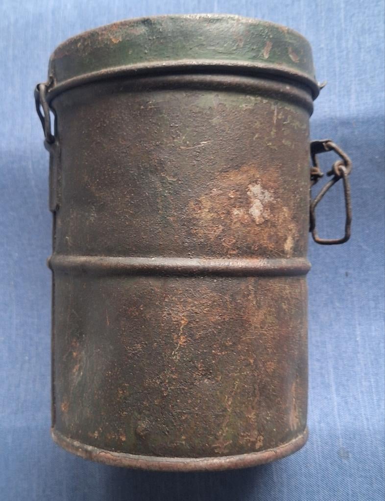 Duitse gasmasker bus EERSTE WERELDOORLOG 1914-1918., Verzamelen, Militaria | Algemeen, Ophalen of Verzenden, Landmacht, Duitsland