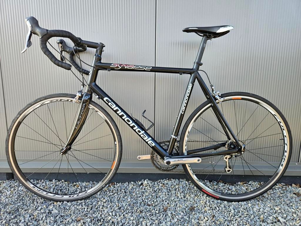 Cannondale Synapse alu racefiets - Shimano 105 - 60cm, 28 inch, Gebruikt, Aluminium, 57 tot 61 cm