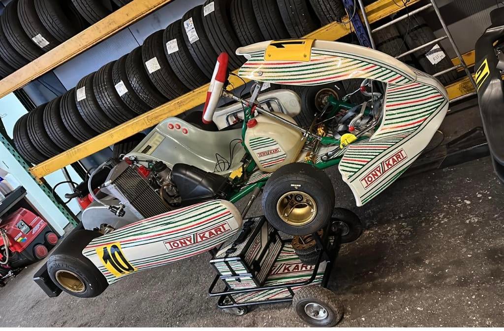 Tony kart rotax senior max evo, Ophalen, Zo goed als nieuw, Kart