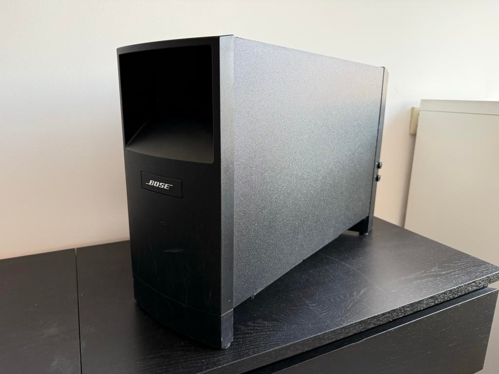 Bose Acoustimass 10 Serie III met 5 Bose speakers, Ophalen, Gebruikt, Complete surroundset, Bose