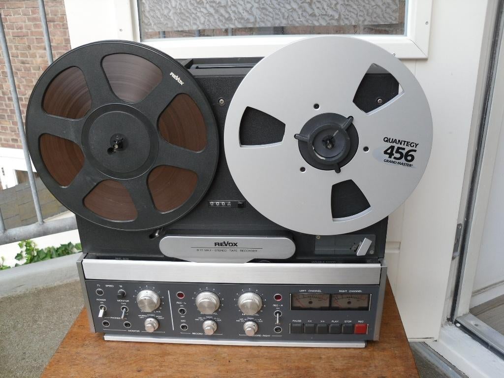Revox B 77 mk ll High Speed, Ophalen, Bandrecorder, Met banden