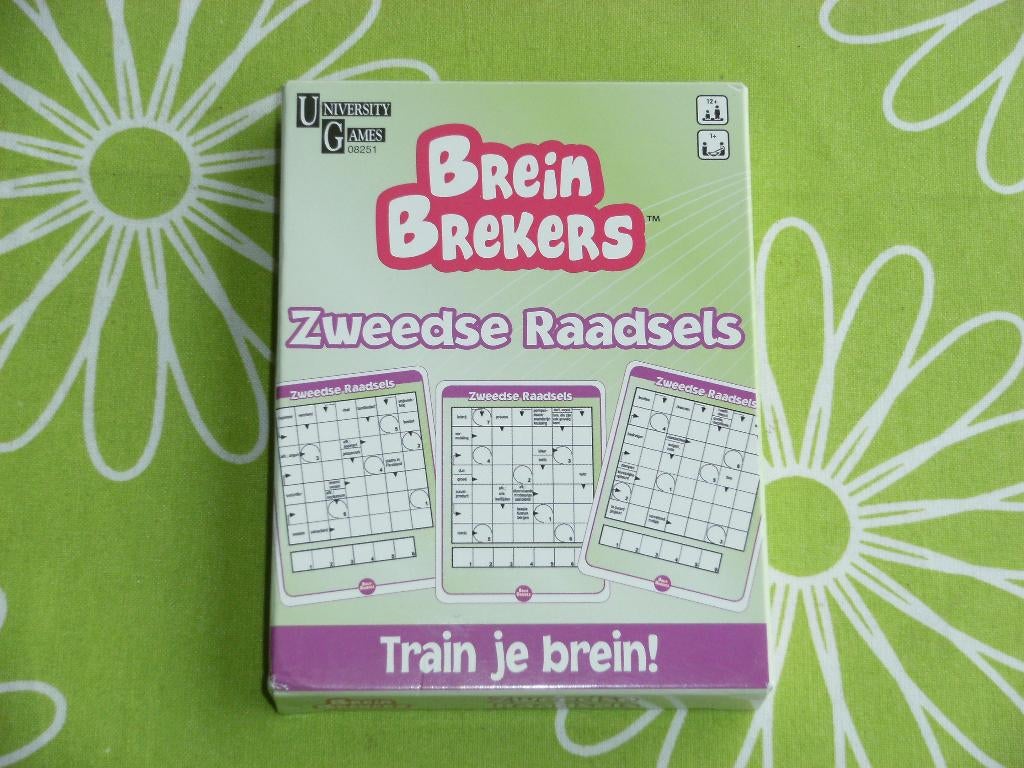 Breinbrekers Zweedse Raadsels - Train je brein!, Een of twee spelers, Ophalen of Verzenden, Zo goed als nieuw