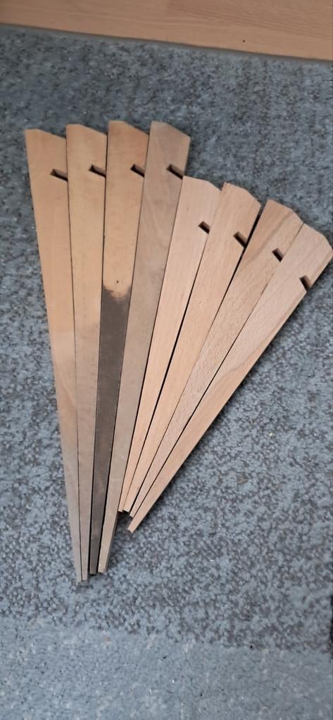 Houten tentharingen, Ophalen of Verzenden