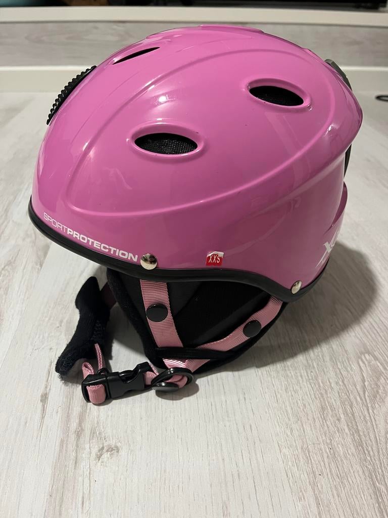 Roze skihelm maat 51/52 (XXS), Gebruikt, Overige typen, Skiën, Minder dan 100 cm
