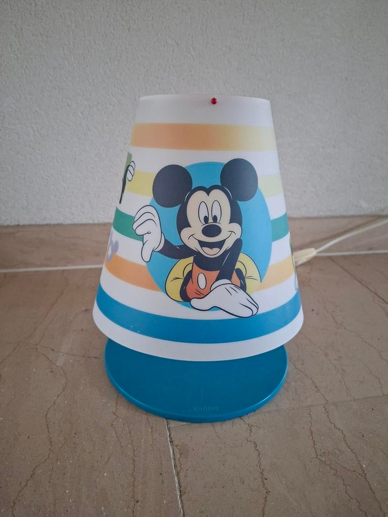 Mickey Mouse Lamp Philips disney, Ophalen of Verzenden, Zo goed als nieuw, Lamp