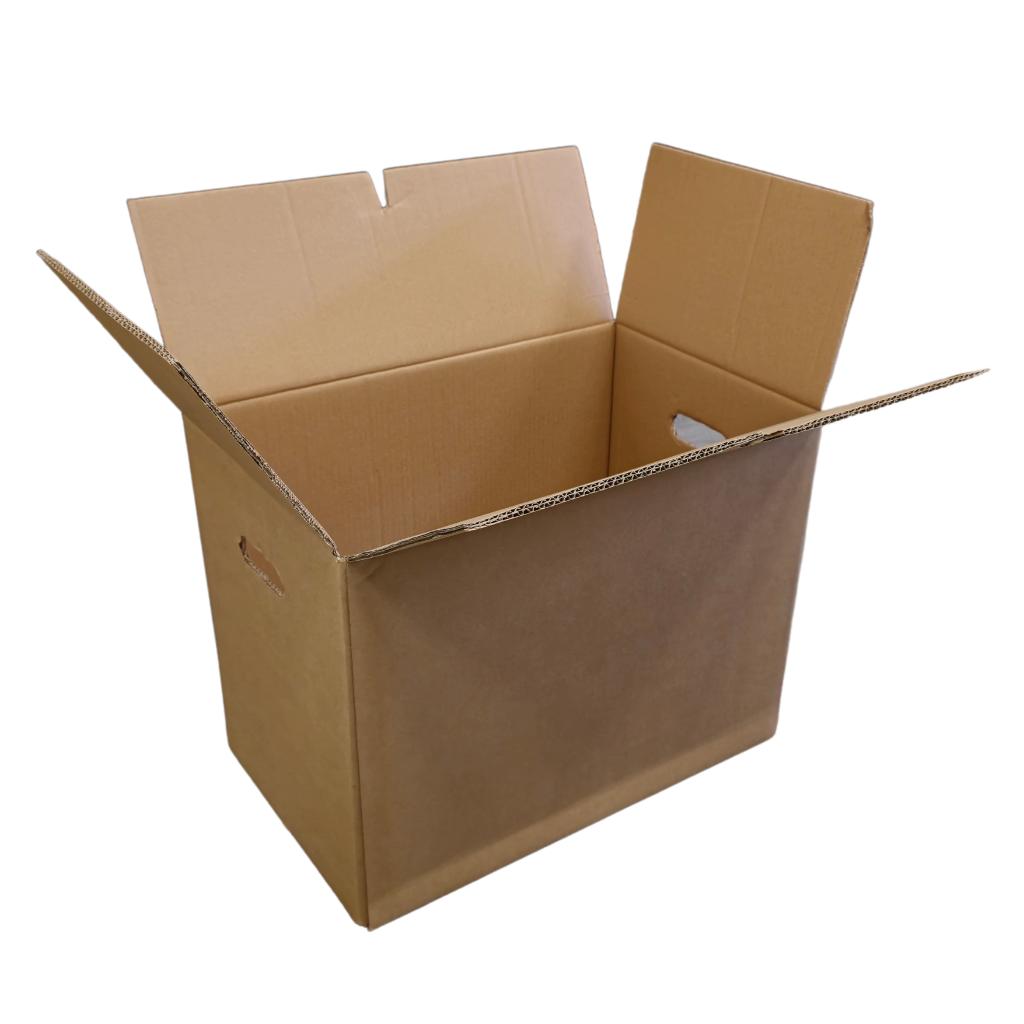 Verhuisdoos bruin dubbelgolf CB-golf 492 x 306 x 360, 40 tot 60 cm, Verzenden, 50 tot 75 cm, 35 tot 50 cm