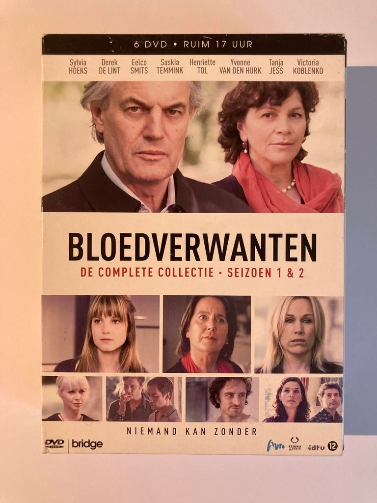 Bloedverwanten seizoen 1 + 2, 2010 – 2012 / 6x DVD / Boxset, Cd's en Dvd's, Dvd's | Tv en Series, Zo goed als nieuw, Drama, Boxset