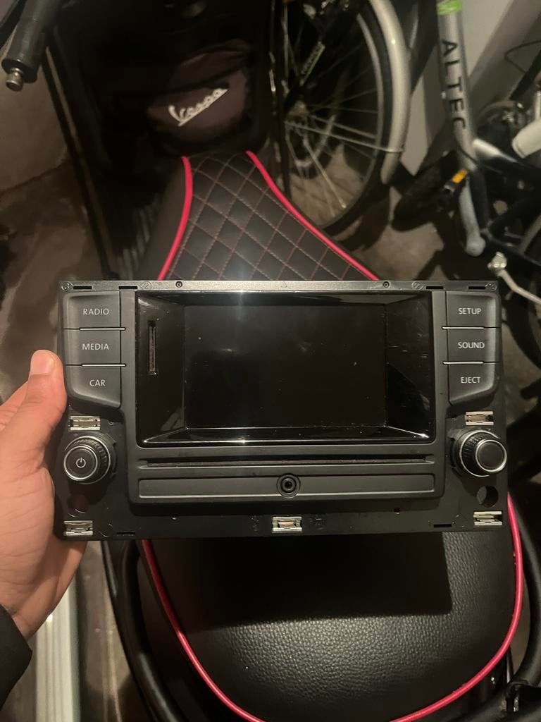 Volkswagen golf 7 auto scherm/radio etc, Ophalen of Verzenden, Zo goed als nieuw