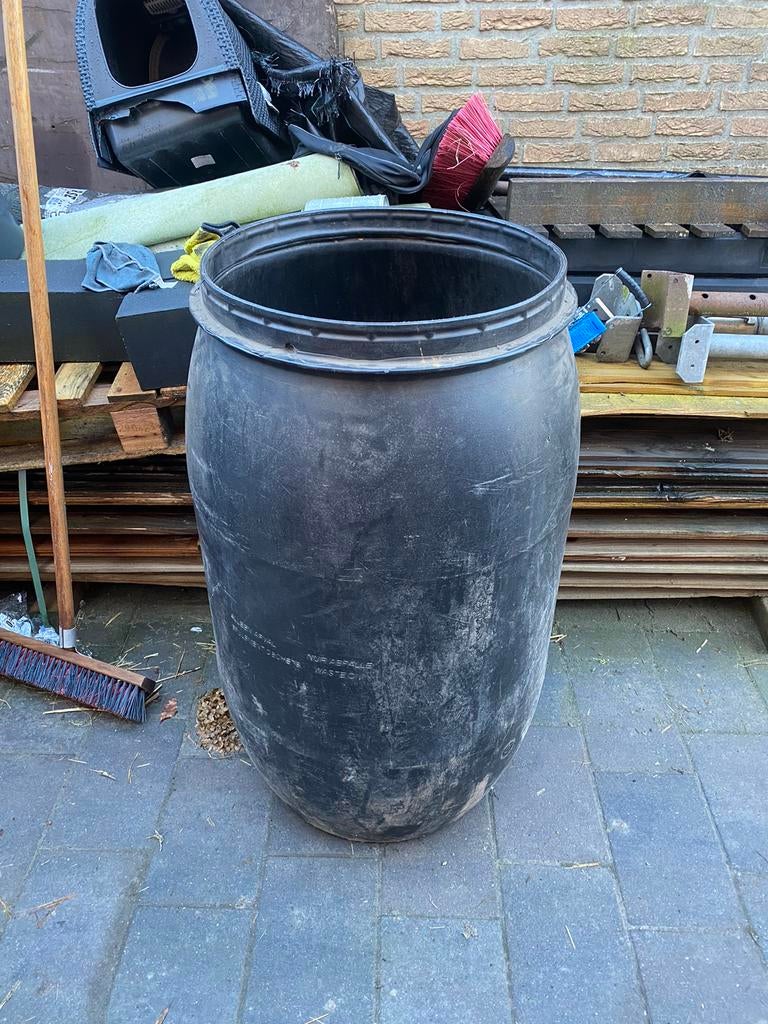 kunststof vat van 200 liter, Ophalen of Verzenden