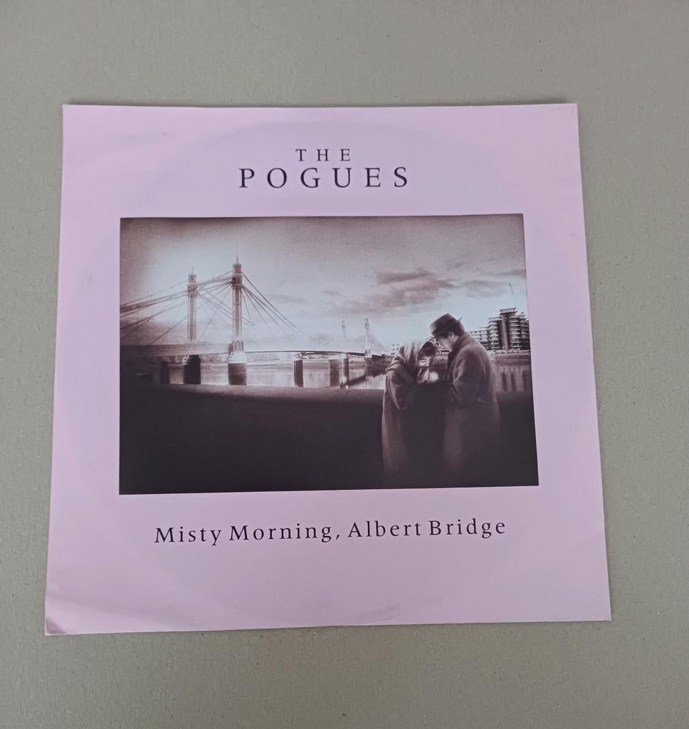 The Pogues - Misty Morning Albert Bridge, Gebruikt, 7 inch, Single, Ophalen of Verzenden