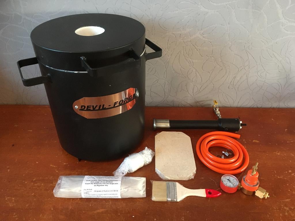 Devil Forge 10kg Smeltoven, Smeltovenstraat 1, Nieuw, Ophalen of Verzenden, Smeltovenwinkel.nl