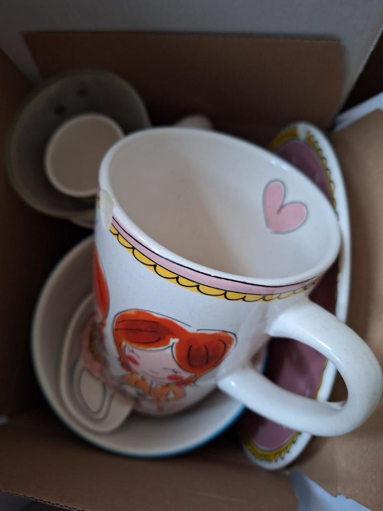 Beschadigd Blond Amsterdam servies - Mozaïek project, Huis en Inrichting, Keuken | Servies, Gebruikt, Blond Amsterdam, Overige typen