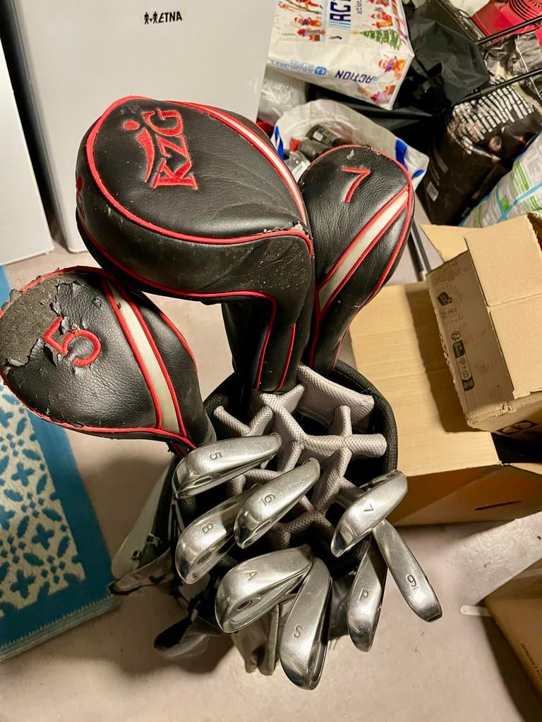 KZG Golfset met Nike Golftas, Sport en Fitness, Golf, Ophalen, Gebruikt, Set, Overige merken