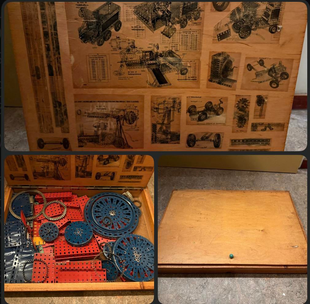 Marklin metallbaukasten nr.1014+1034(1013+1033)., Ophalen of Verzenden