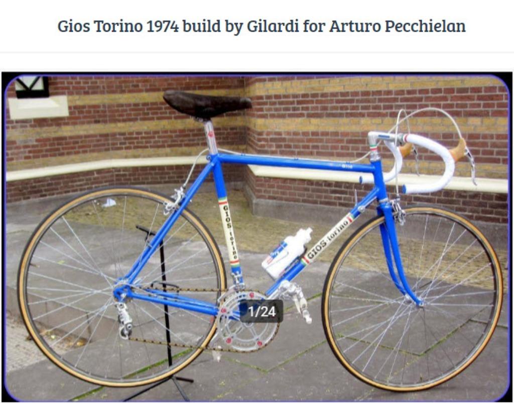 GIOS/CINELLI/SIMONCINI/COPPI FIORELLI/GEMINIANI/CONCORDE, Fietsen en Brommers, 28 inch, Gebruikt, Heren, 57 tot 61 cm