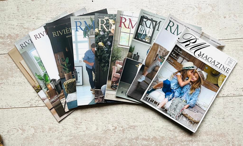 Riviera Maison - Divs Oudere Magazines en Specials, Boeken, Ophalen of Verzenden, Zo goed als nieuw, Damesbladen