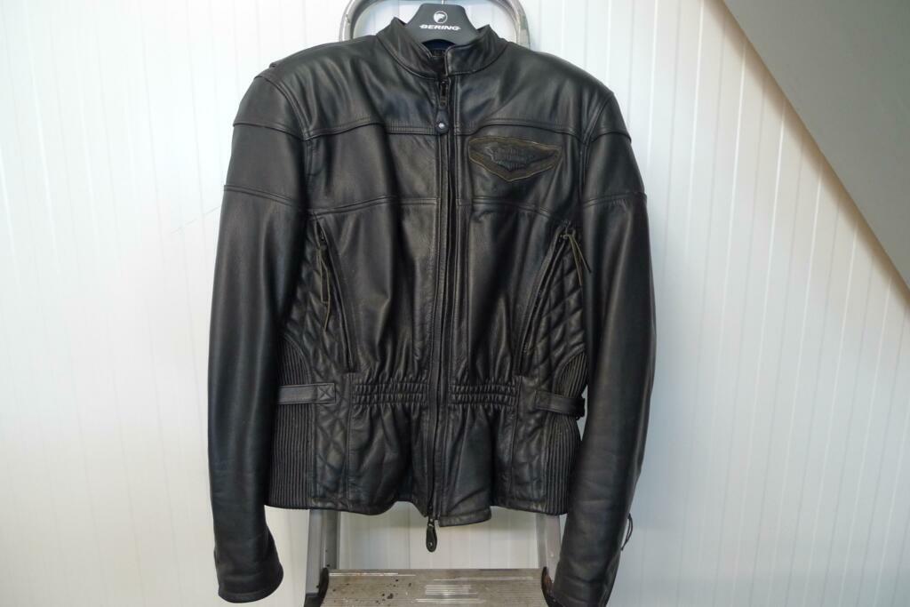 Motorkleding jas | leer harley davidson L / W, Motoren, Kleding | Motorkleding, Ophalen, Tweedehands