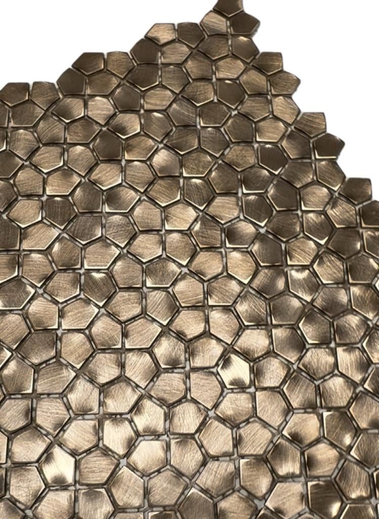 mozaiëk crazy pattern gold 300x300x4mm, Overige materialen, Wandtegels, Nieuw, Ophalen of Verzenden