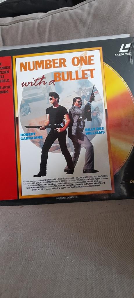 Laserdisc  Number One WithA Bullet   PAL, Ophalen of Verzenden, Nieuw