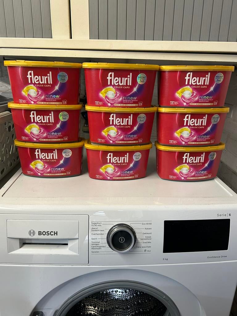 Fleuril wasmiddel capsules, Ophalen of Verzenden, Schoonmaakmiddel