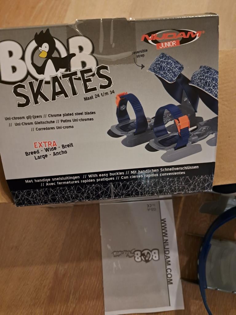 Dubbele glij-ijzers van Nijdam, Ophalen of Verzenden, Overige typen, Nijdam