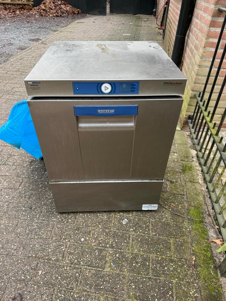 Hobart Glazenspoelmachine incl osmose - Horeca Apparatuur, Ophalen, Gebruikt, Reinigen