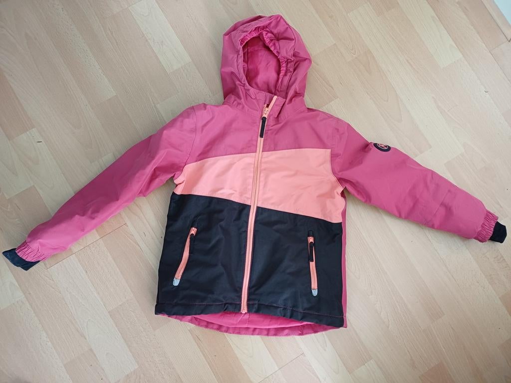 Ski jas meisje maat 122/128, Ophalen, Gebruikt, Maat 128