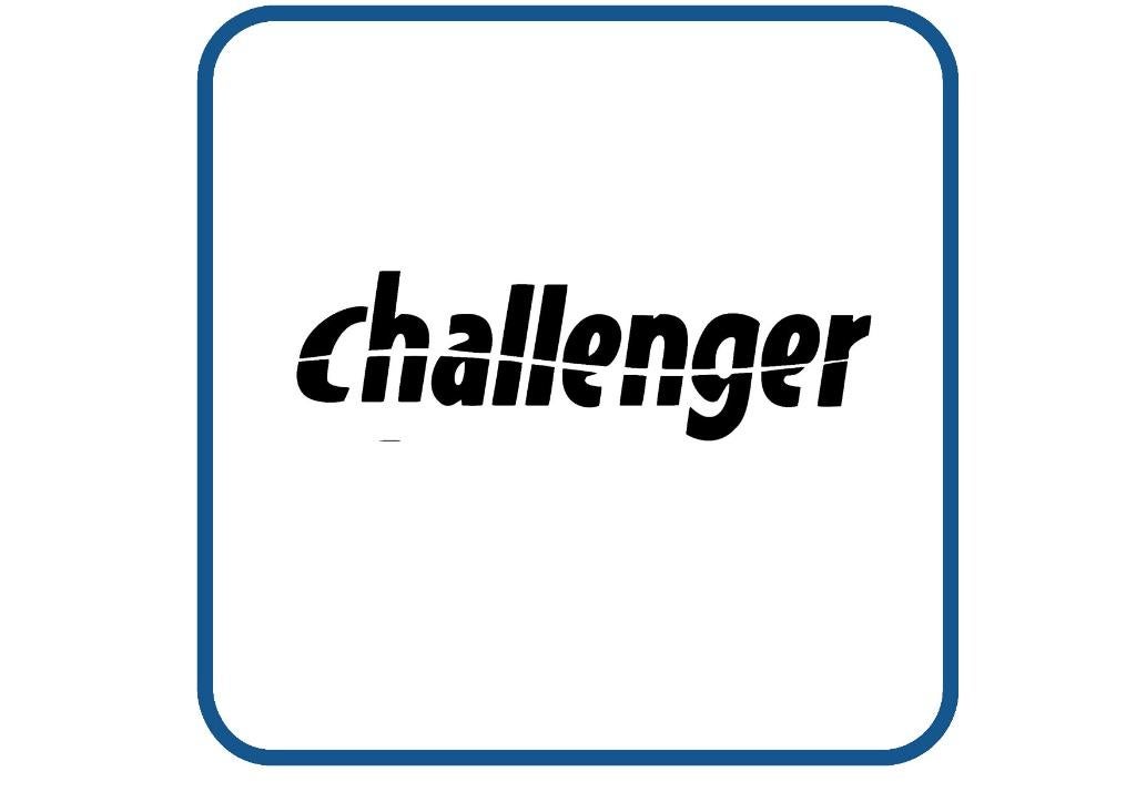 Challenger caravan en camper sticker, Verzenden, Nieuw, Overige typen