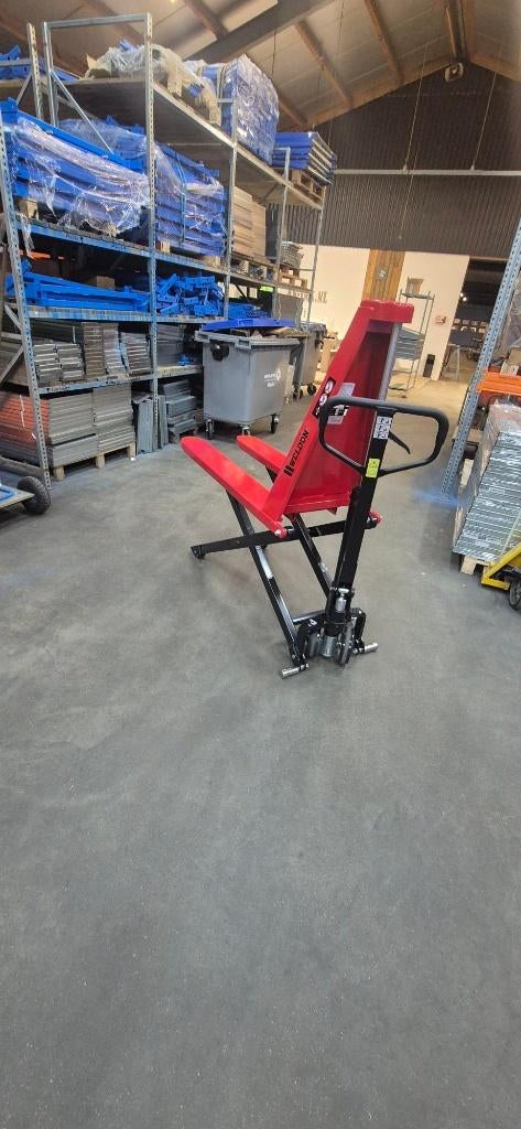 Palletwagen pompwagen Schaarpalletwagen 1000KG nieuw, Doe-het-zelf en Verbouw, Palletwagens en Pompwagens, Ophalen, Nieuw