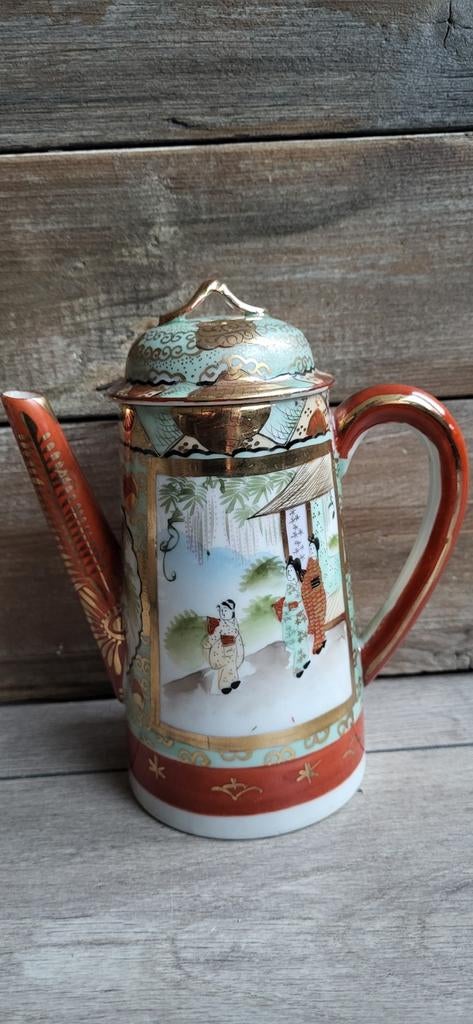 Kutani theepot, Ophalen of Verzenden