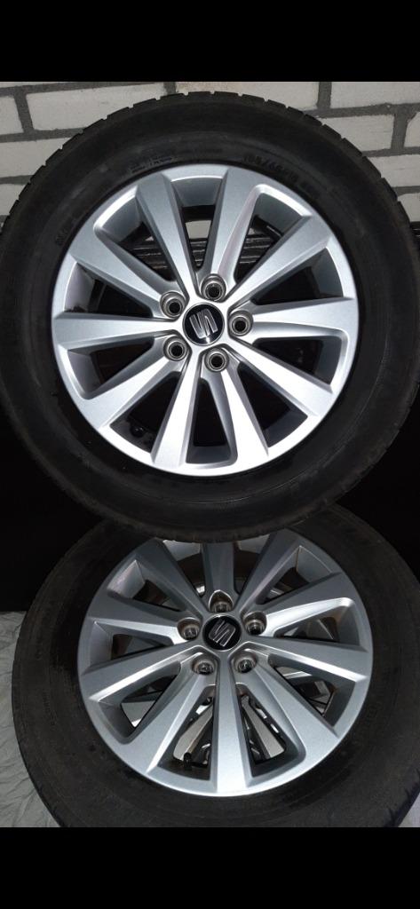 Velgenset seat ibiza 15 inch zomerbanden, Auto-onderdelen, Banden en Velgen, Ophalen, Gebruikt, 15 inch, Banden en Velgen