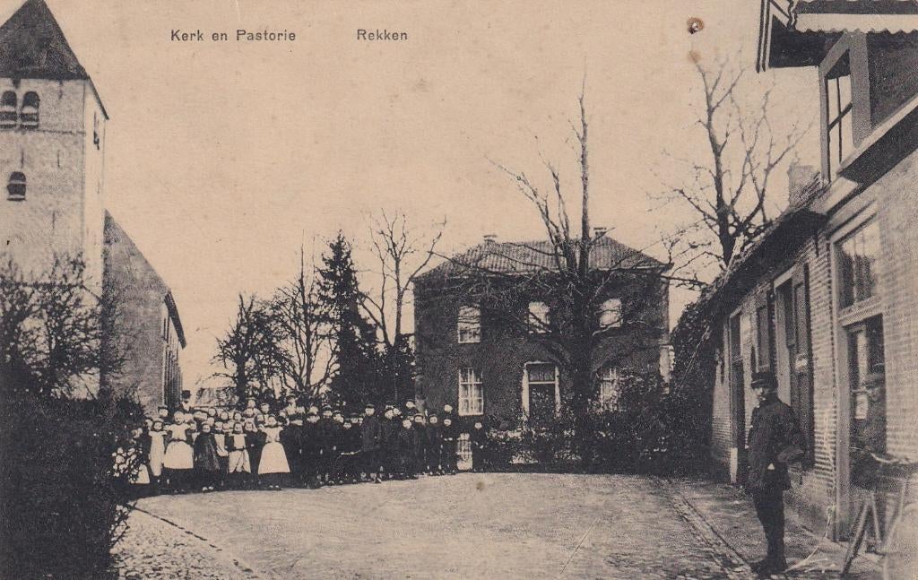 Rekken, Kinderen, 1913., Verzenden, Voor 1920, Gelopen, Gelderland