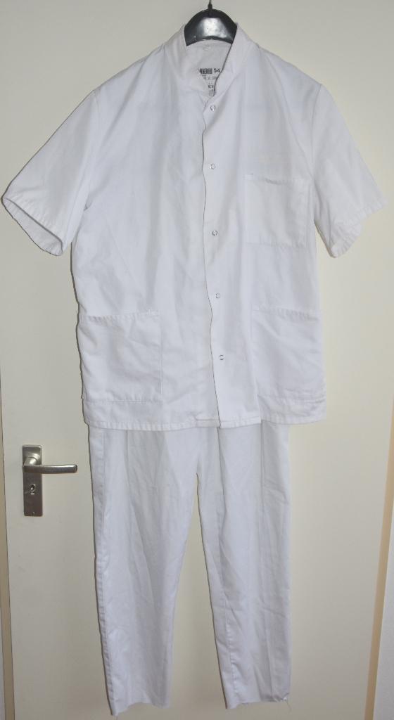 Originele Doktersjas met broek Dokterspak Carnaval  Feest, Maat 38/40 (M), Carnaval, Ophalen of Verzenden, Kleding