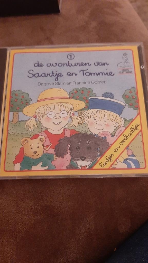 Saartje en Tommie CD - Liedjes en Verhaaltjes, Cd's en Dvd's, Cd's | Kinderen en Jeugd, Ophalen of Verzenden, Zo goed als nieuw