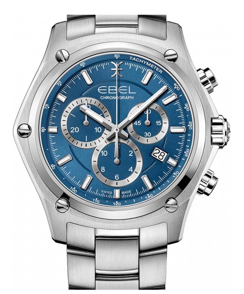 Ebel Discovery Chronograph, Sieraden, Tassen en Uiterlijk, Horloges | Heren, Ophalen, Zo goed als nieuw, Staal, Overige merken