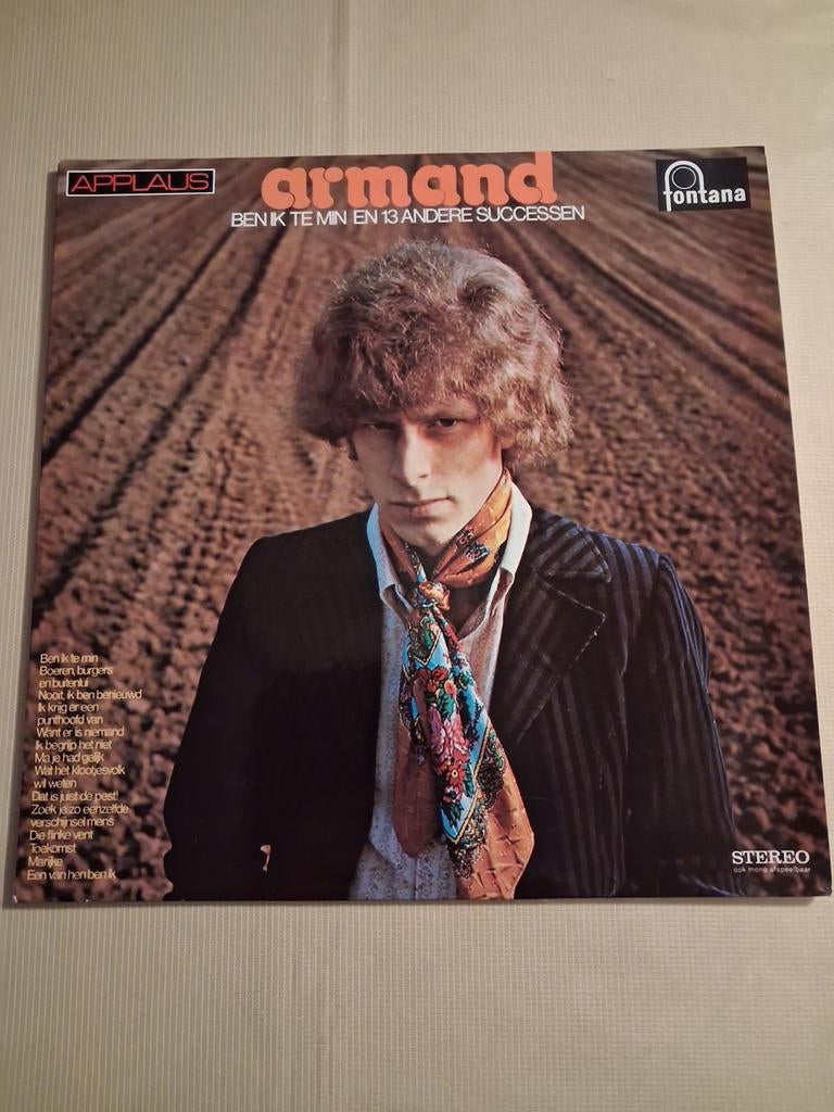 ARMAND LP IN MOOIE STAAT, Ophalen of Verzenden, Gebruikt, Overige formaten, Levenslied of Smartlap