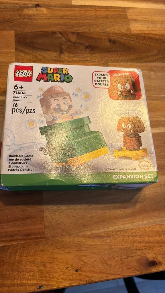 Lego mario set in verpakking ongeopend, Ophalen of Verzenden, Zo goed als nieuw