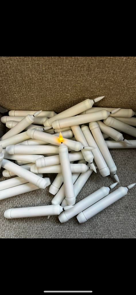 Led kaarsen, Ophalen of Verzenden, Zo goed als nieuw, Overige materialen, Minder dan 25 cm