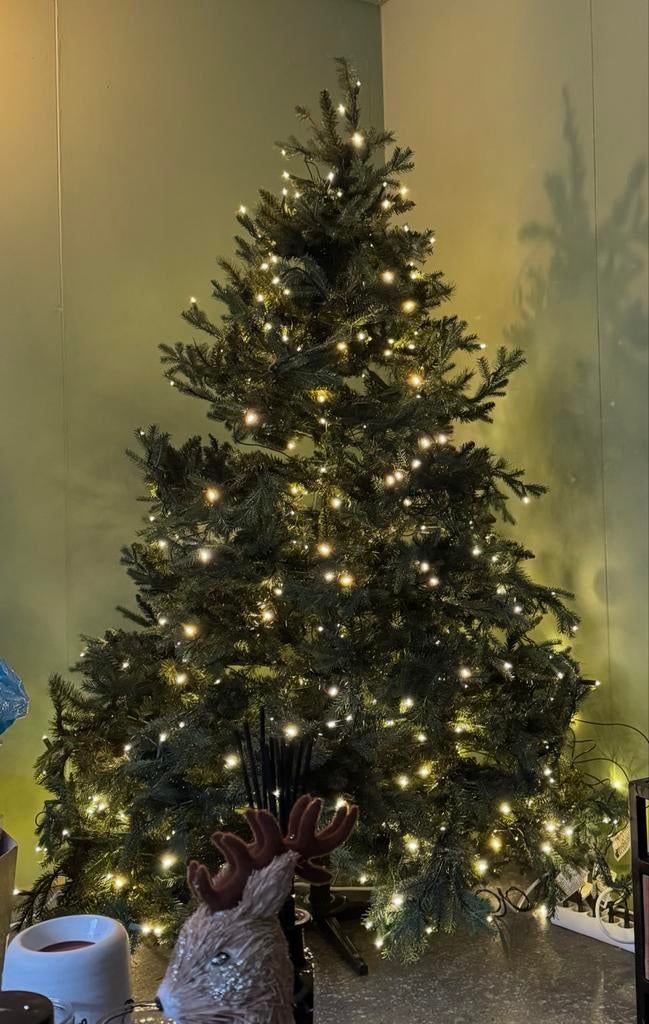 Kunst kerstboom met lichtjes, Diversen, Kerst, Ophalen, Zo goed als nieuw