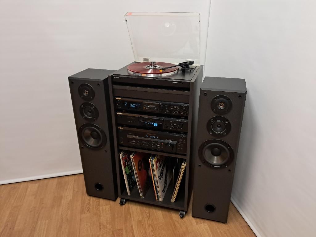 Sony vintage stereo-set compleet (incl. minidisc), Ophalen, Tuner of Radio, Overige merken, Losse componenten