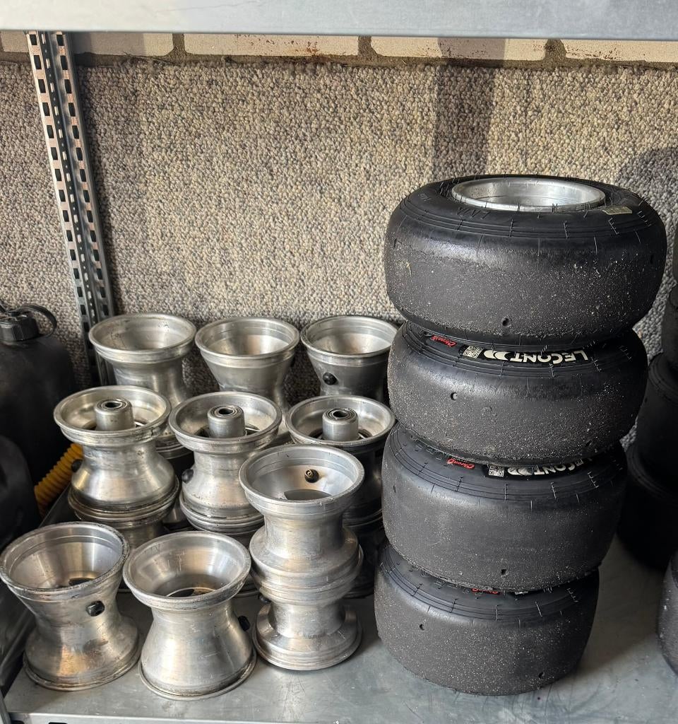 1 set kartvelgen 115/140 mm, Sport en Fitness, Karting, Ophalen of Verzenden, Gebruikt, Onderdelen Kart