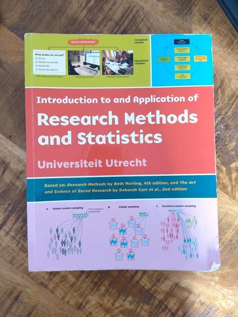 Research Methods and Statistics, Gelezen, Ophalen of Verzenden, WO, Beth Morling, Deborah Carr et al.