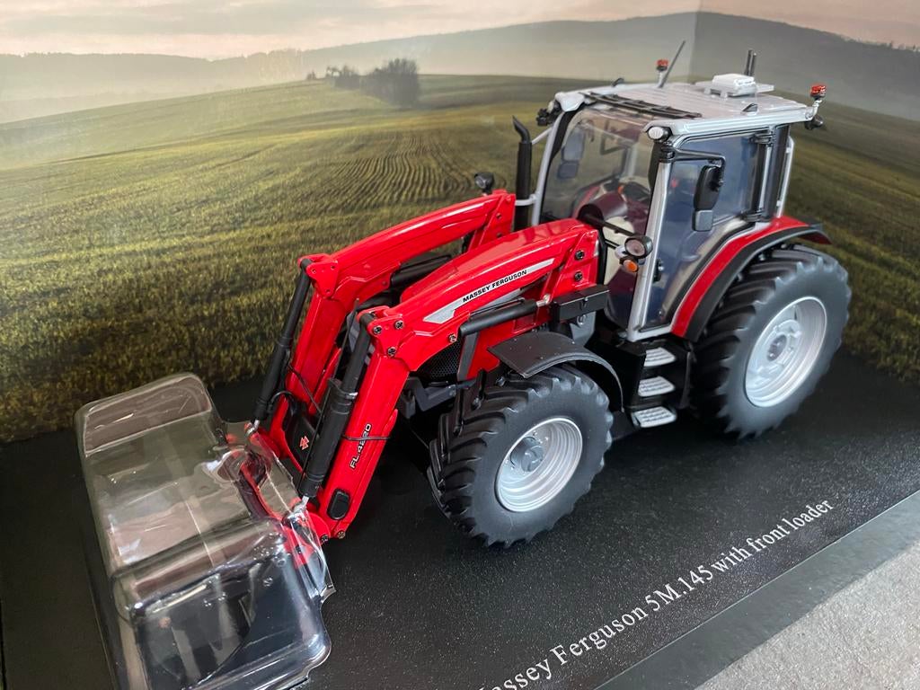 Massey Ferguson 5M.145 1:32 Nieuw met voorlader, Ophalen of Verzenden, Nieuw, Tractor of Landbouw, Universal Hobbies